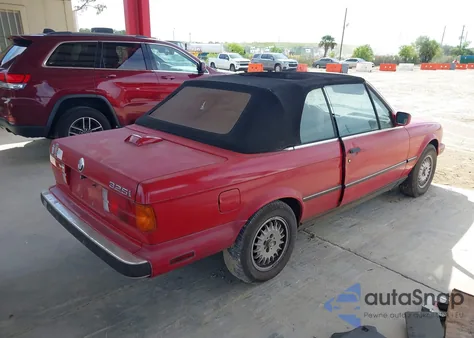 1988 BMW 325 I Automatic from USA, damaged, VIN WBABB230XJ8858568